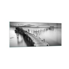 Quadro su Vetro 120x50cm mare