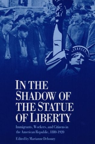 The shadow statue liberty - shadow,