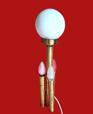 RARA LAMPADA TRIPODE IN OTTONE SCIOLARI ? DA COLLEZIONE LEGGI TUTTO