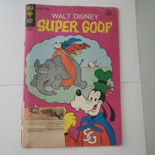 Super goof gold key - super,