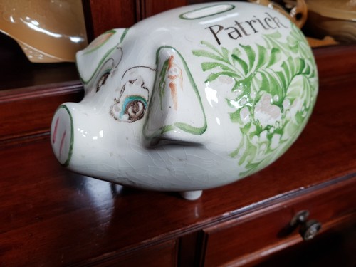 Pair vintage piggy - pair, banks