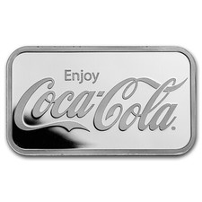 Coca-Cola® lingotto argento