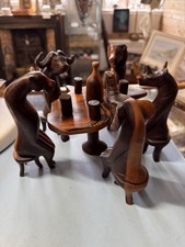 Vintage African Carved Wooden
