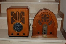 Coppia Radio stile retrò - nuove di negozio