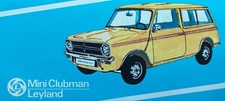 depliant brochure auto leyland mini clubman  - 1980 italiano 