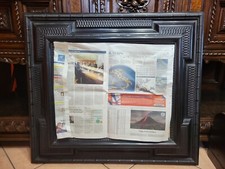 SPECCHIO CON CORNICE IN LEGNO 