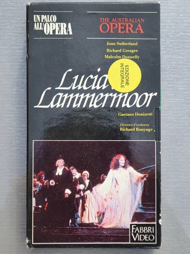 Vhs used palco all opera - un, all'opera