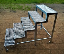 Scala in acciaio da esterno