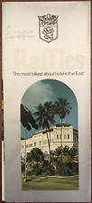 HOTEL RAFFLES - SINGAPORE - HOTEL VINTAGE BROCHURE