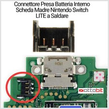 Connettore presa batteria - connettore,