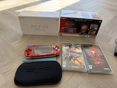 Sony psp console spider man - psp, spider-man