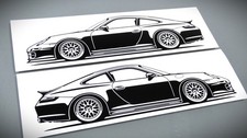 Adesivo Porsche 911 997