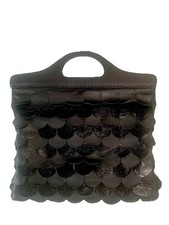 Missoni Borsa A Mano Nera In Pelle