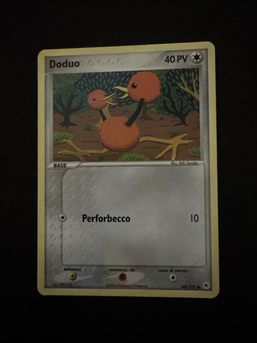 Carta doduo leggende - doduo, ex