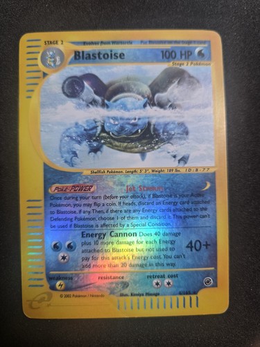 Blastoise 004 165 expedition - blastoise, 004/165