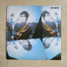 U2 Gloria / I Will Follow (live version) Irish pressing 7" translucent vinyl CBS