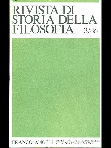 Rivista storia della - di,