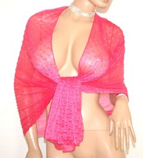 STOLA foulard donna rosa