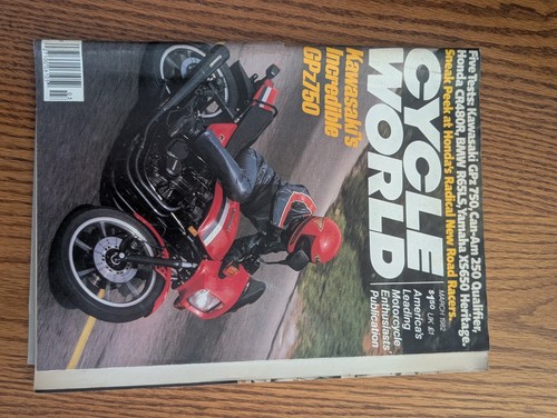 Cycle world magazine march - magazine,