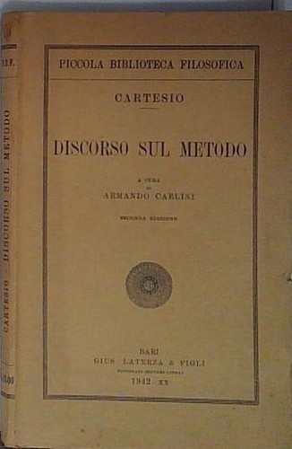 Cartesio discorso sul - cartesio,
