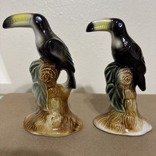 Coppia di tucani vintage in