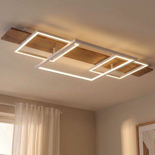 Plafoniera lampada wood - plafoniera,