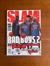 RIVISTA SLAM MAGAZINE NBA 75 FEBBRAIO 2004 DETROIT PISTONS BAD BOYS LEBRON JAMES