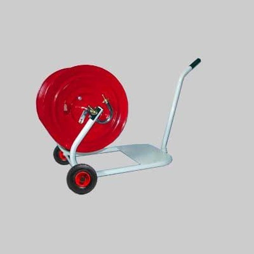 Carrello avvolgitubo per