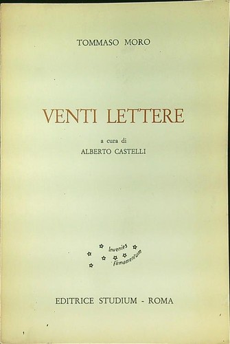 Venti lettere moro tommaso - lettere,
