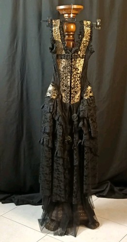 Abito corsetto burleska london - corsetto,