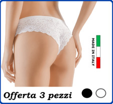 Set 3 paia slip sexy da donna