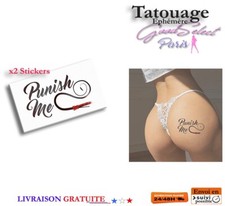Tatouage temporaire punish - temporaire, -punish