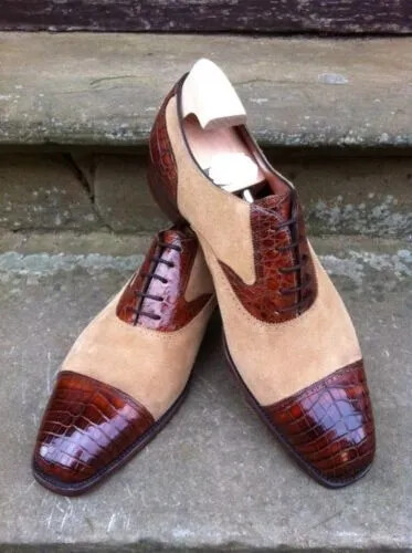 Scarpe uomo fatte - a, mano