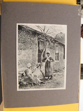 -DC44- STAMPA D' EPOCA, DONNE