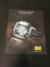 BREITLING FOR BENTLEY FLYING B CHRONOGRAPH OROLOGIO VINTAGE PUB WATCH AD
