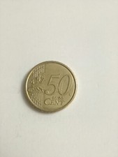 50 CENT CITTA DEL VATICANO 2019 RARA 0,50 MONETA EURO CIRCOLATA