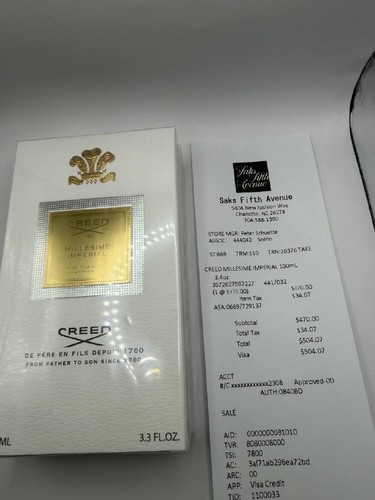 Creed millesime imperial - millesime,