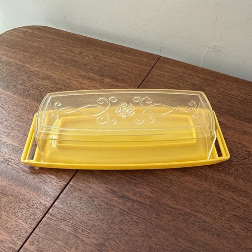 Porta burro vintage giallo