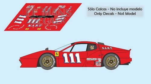 Decals ferrari 365 gt4 - decals,
