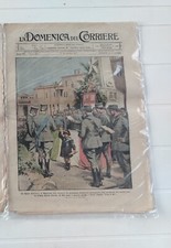 La Domenica Del Corriere WW 1, La Figlia Dell' Eroe 14 Ottobre 1917