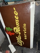 Insegna alfa romeo servizio - insegna,