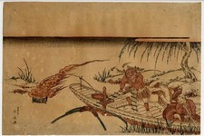 UW»Estampe japonaise originale de Shunsen 1800 - I346 G15