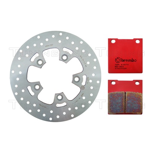 Disco freno posteriore brembo - freno,