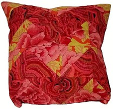 Patchwork copri cuscino fatto