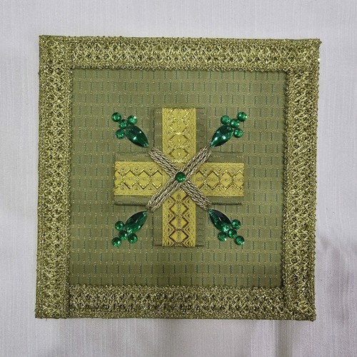 Palla copricalice verde - palla,