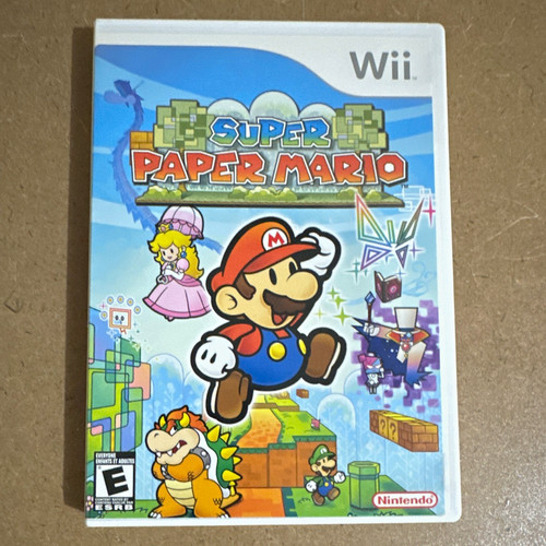 Nintendo super paper mario - paper,