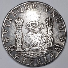 Rare argent reales 1761 - reales,