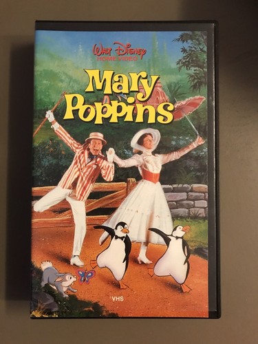 Mary poppins vhs - poppins,