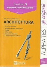 Manuale di preparazione per i test di ammissione a architettura