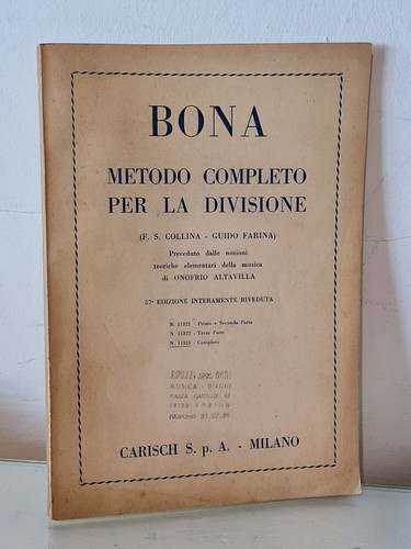 Bona metodo completo per - completo, la